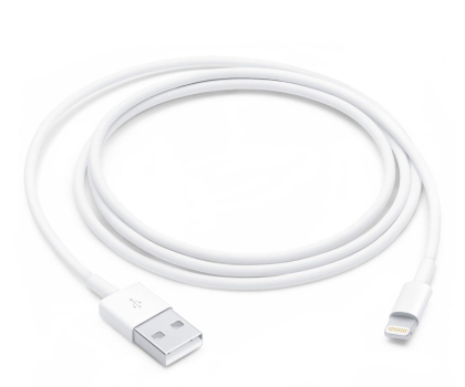 Kabel APPLE USB 2.0 - Lightning 1 m biały